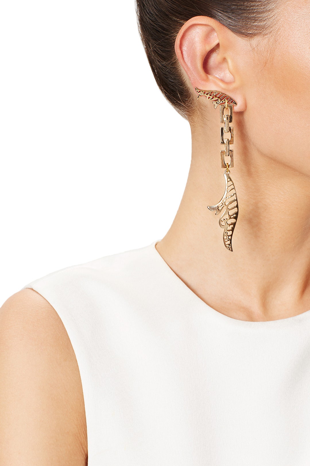 Wisteria Drop Earrings by Lulu Frost 2