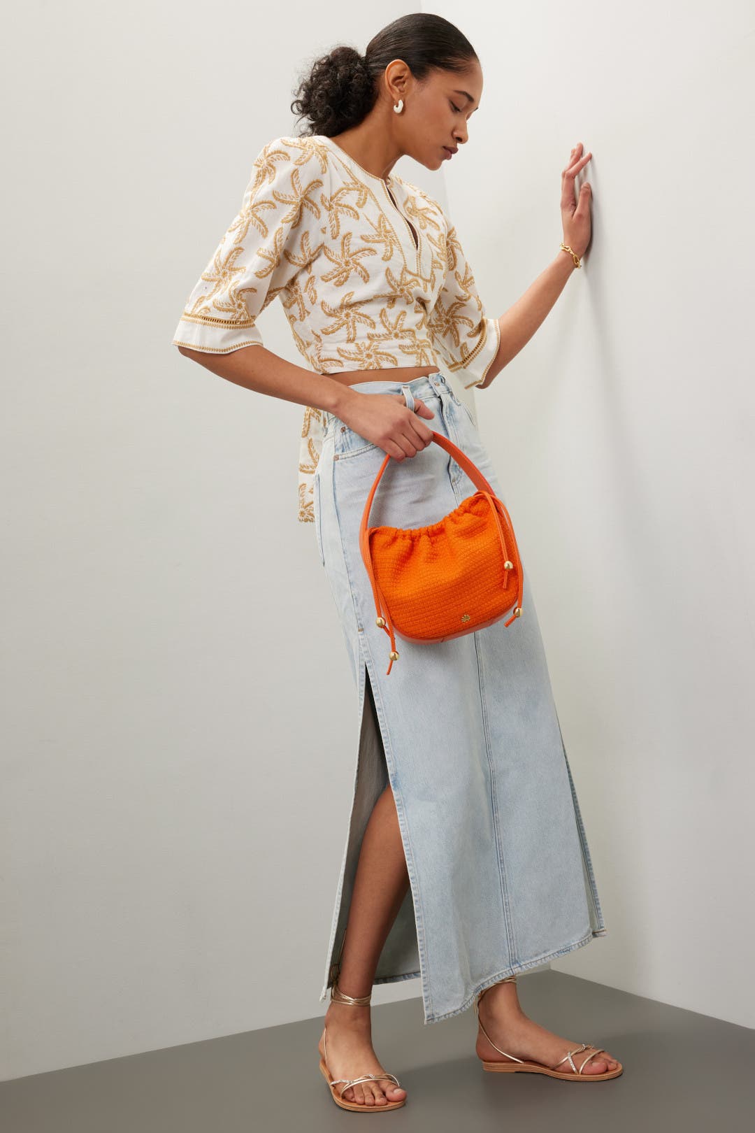 Carlotta Mini Satchel by Lele Sadoughi | Rent the Runway