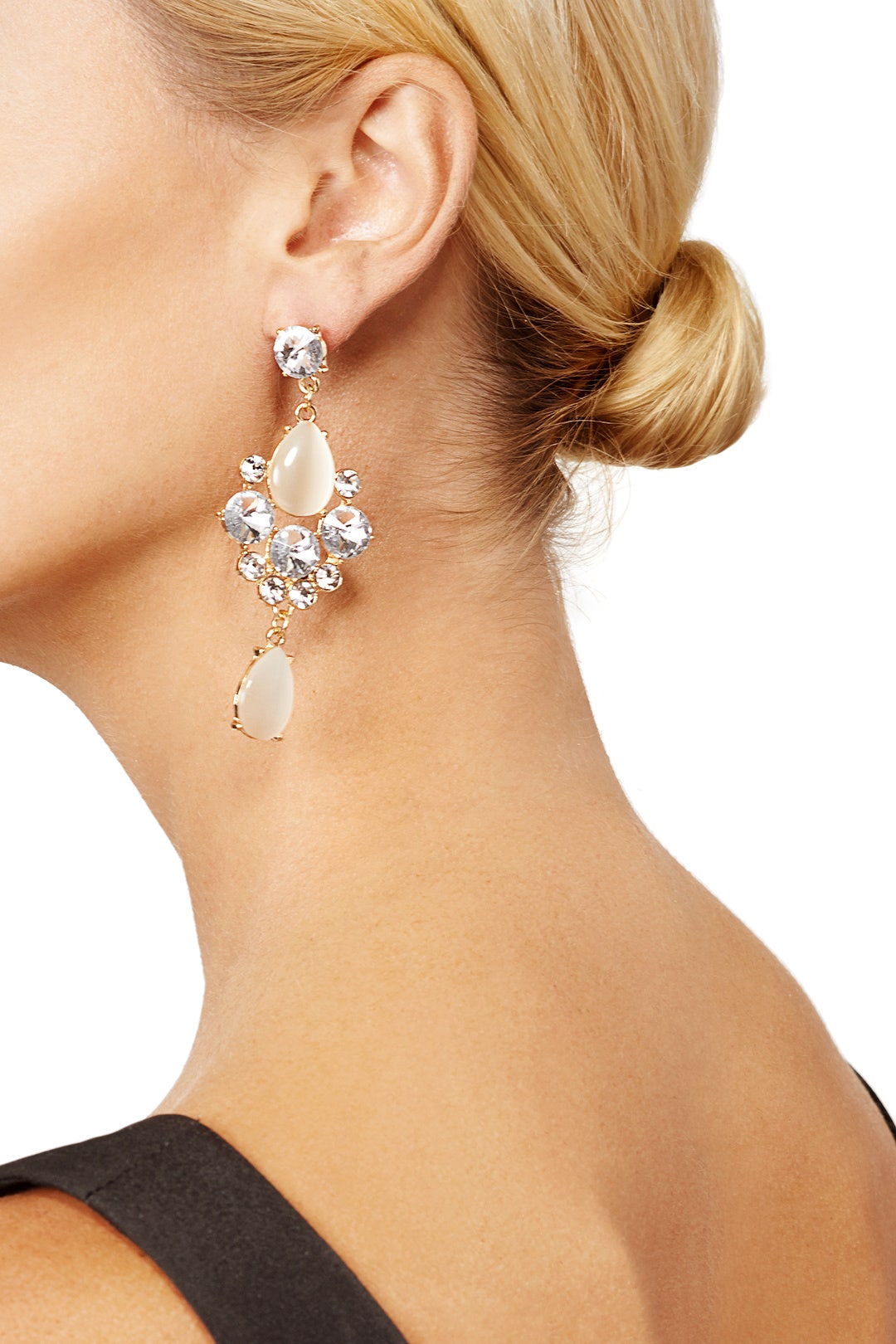 Alabaster Drop Earrings by Slate & Willow Accessories 2