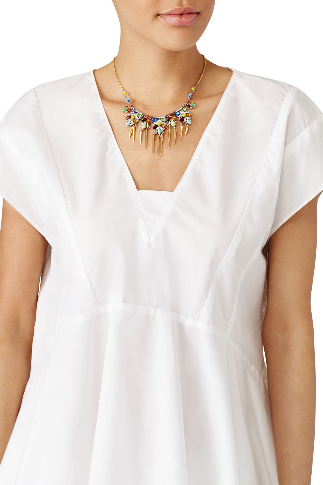 Bright Deco Spike Necklace by Ben-Amun 0