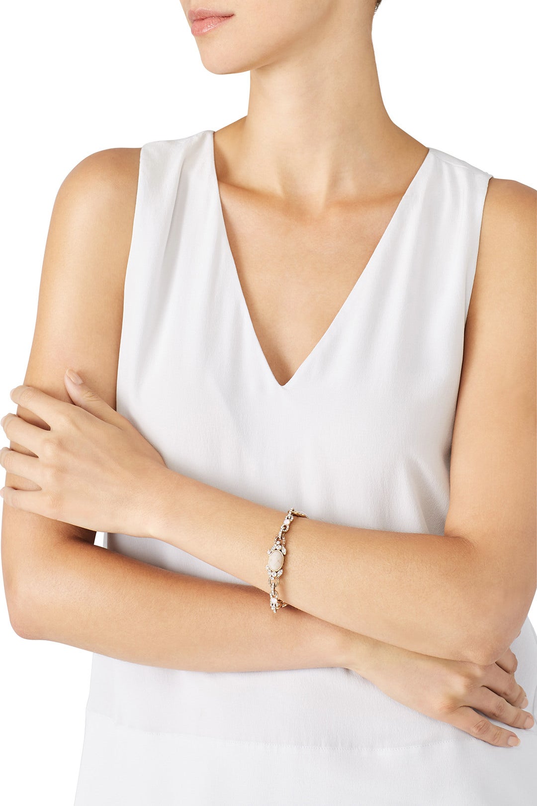 Blush Crystal Bracelet by Jenny Packham 2