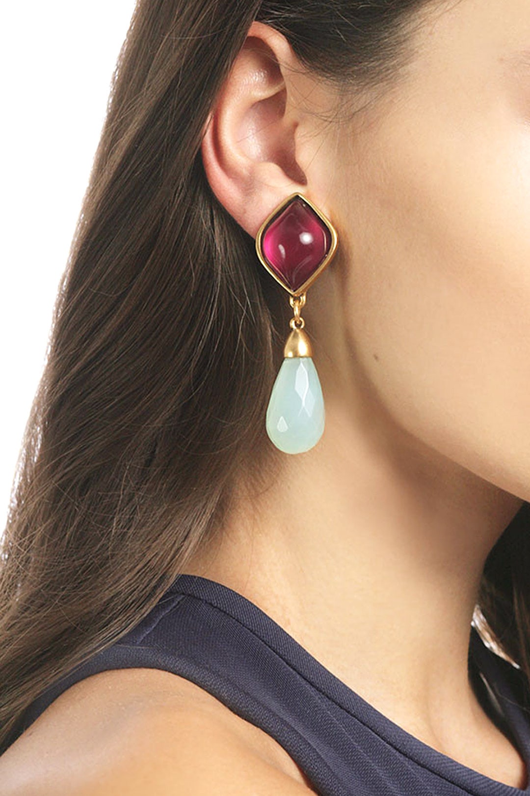 Music Box Drop Earrings by Oscar de la Renta 0