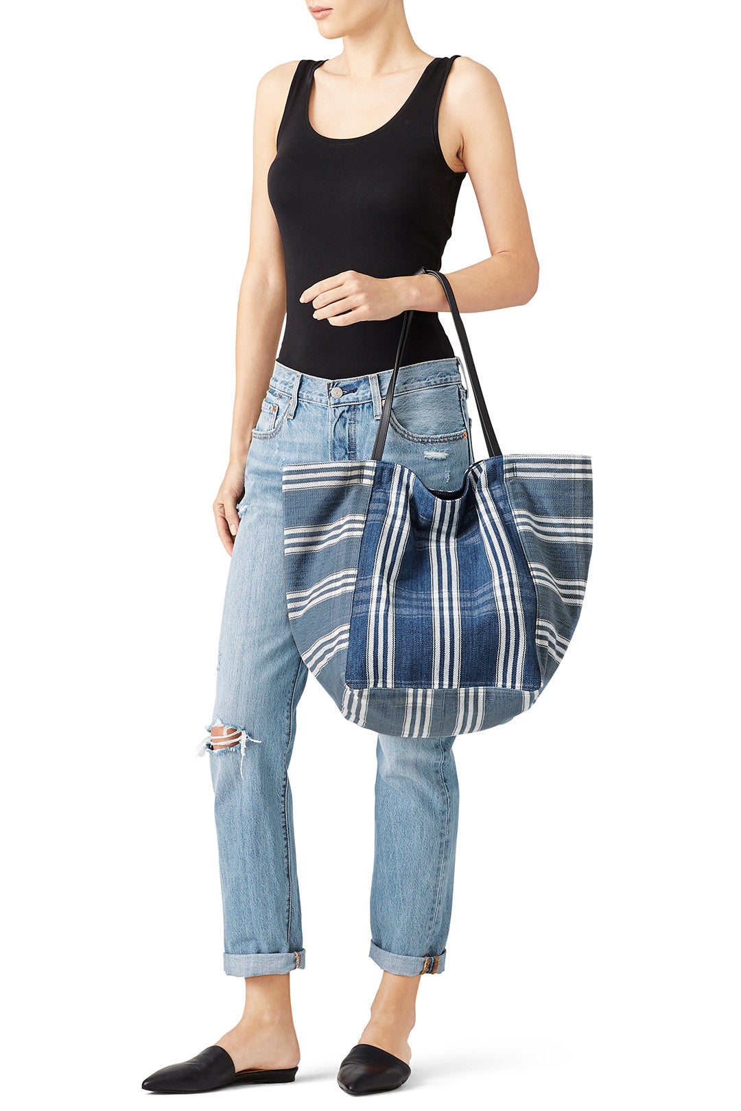 Indigo Teller Tote by Elizabeth and James Accessories 2