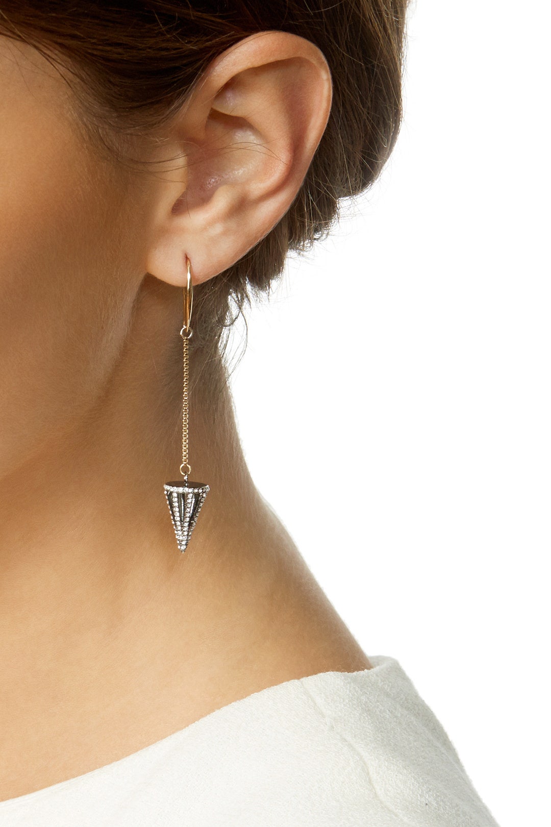 Caged Cone Earrings by Sarah Magid 0