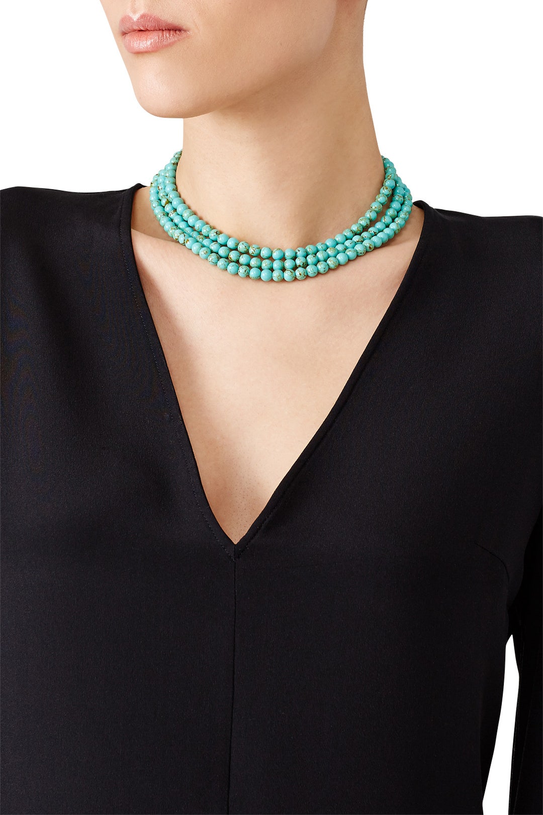 Turquoise Montauk Choker by Elise M. 0