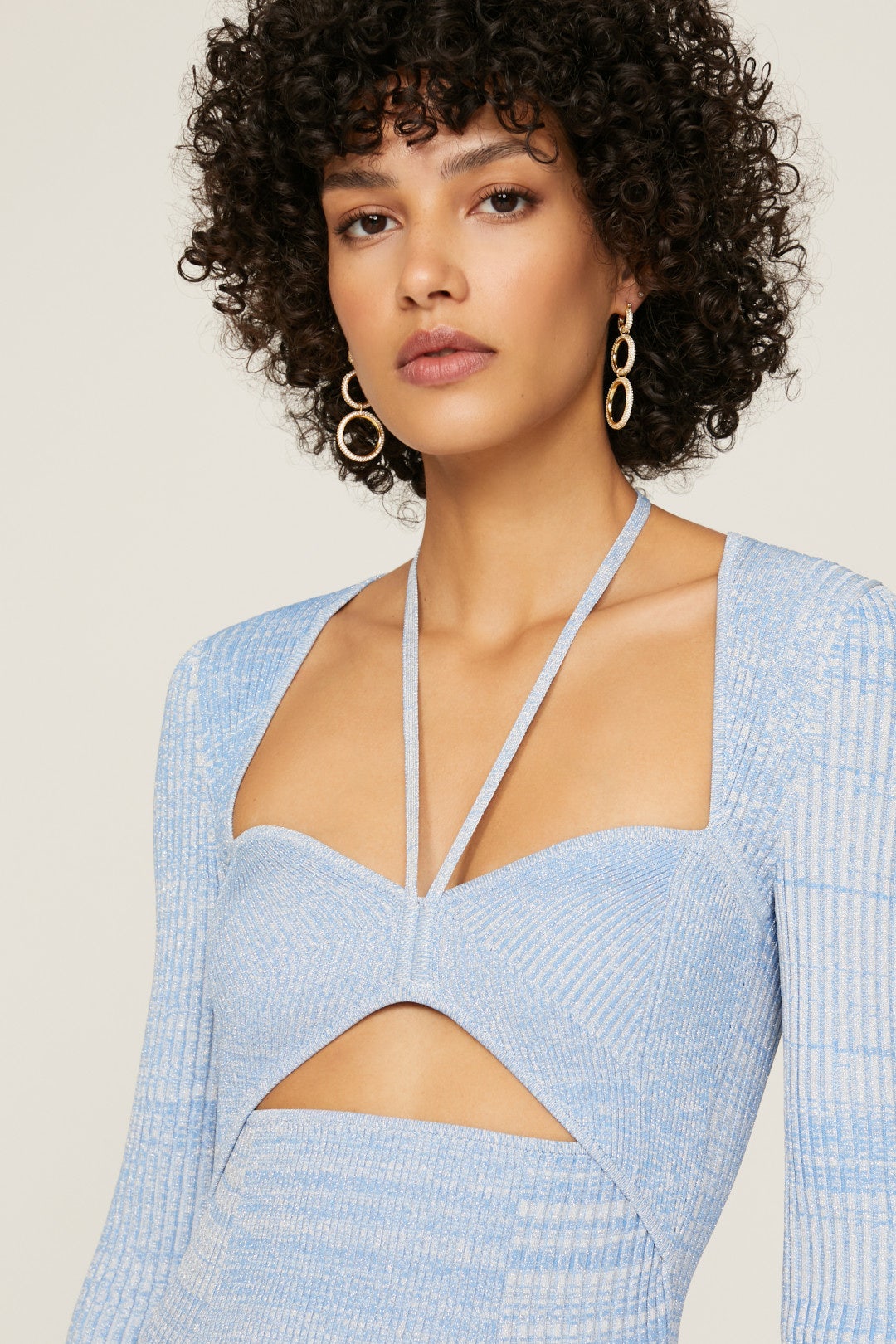 Triple Pave Hoops by Luv Aj 0