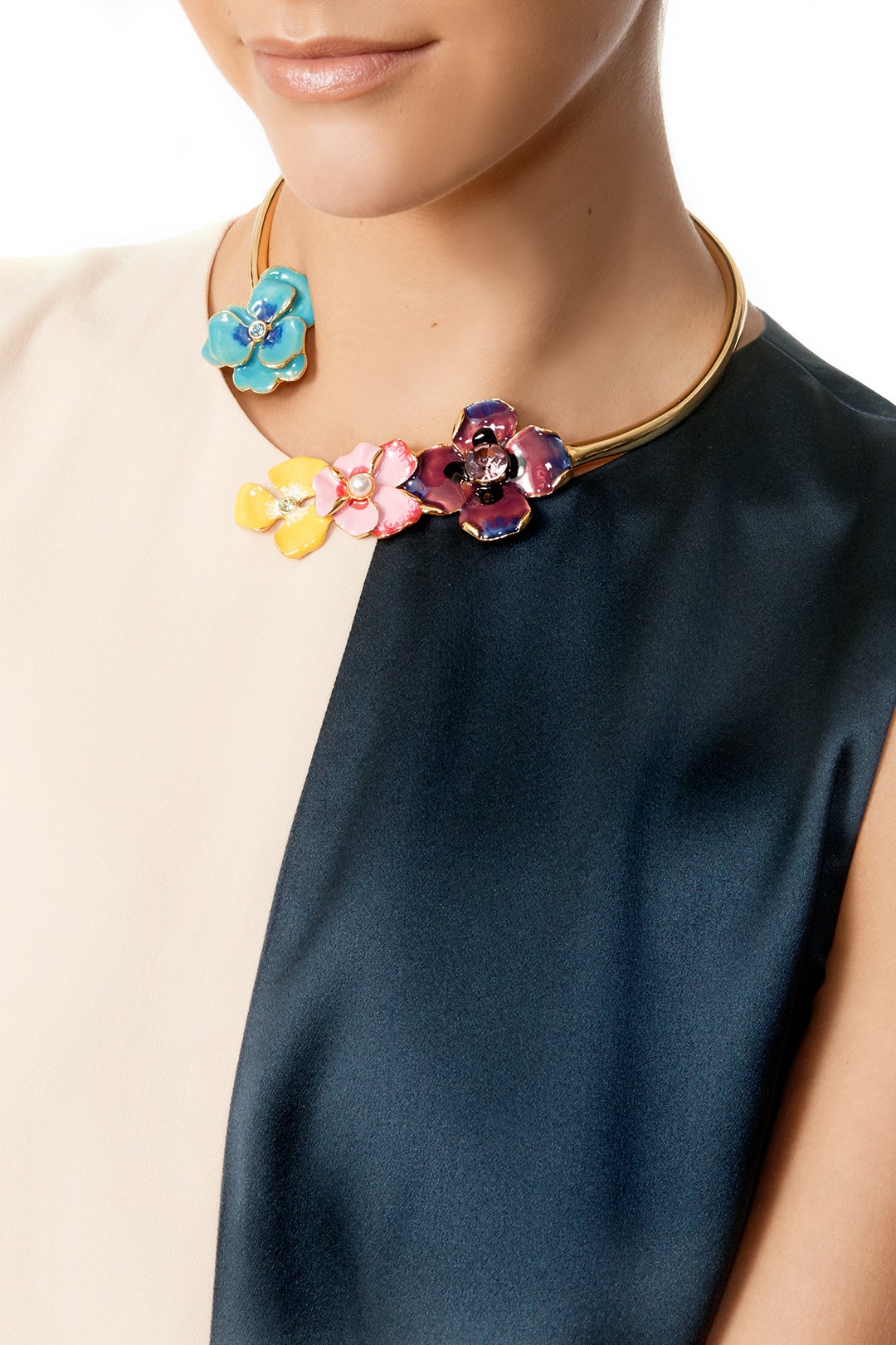Budding Collar by Kenneth Jay Lane 2