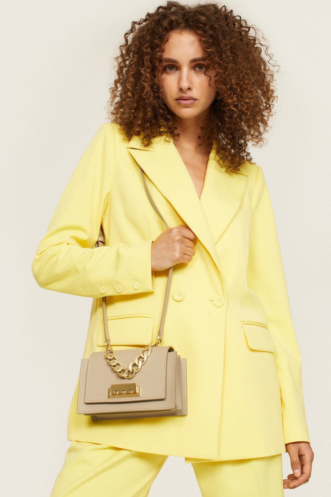 Smoke Earthette Crossbody Bag by ZAC Zac Posen Handbags 1