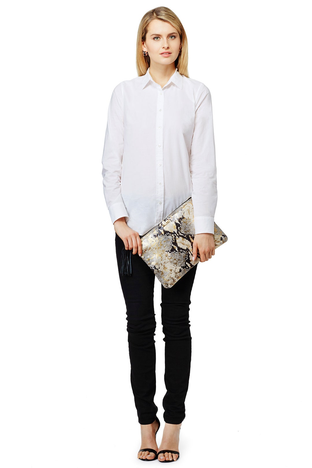 Snake Uber Clutch by Gigi New York 1