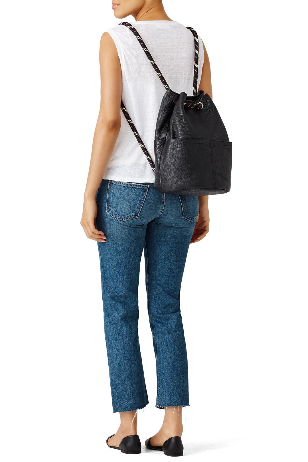 Black Climbing Rope Backpack by Rebecca Minkoff Accessories 1