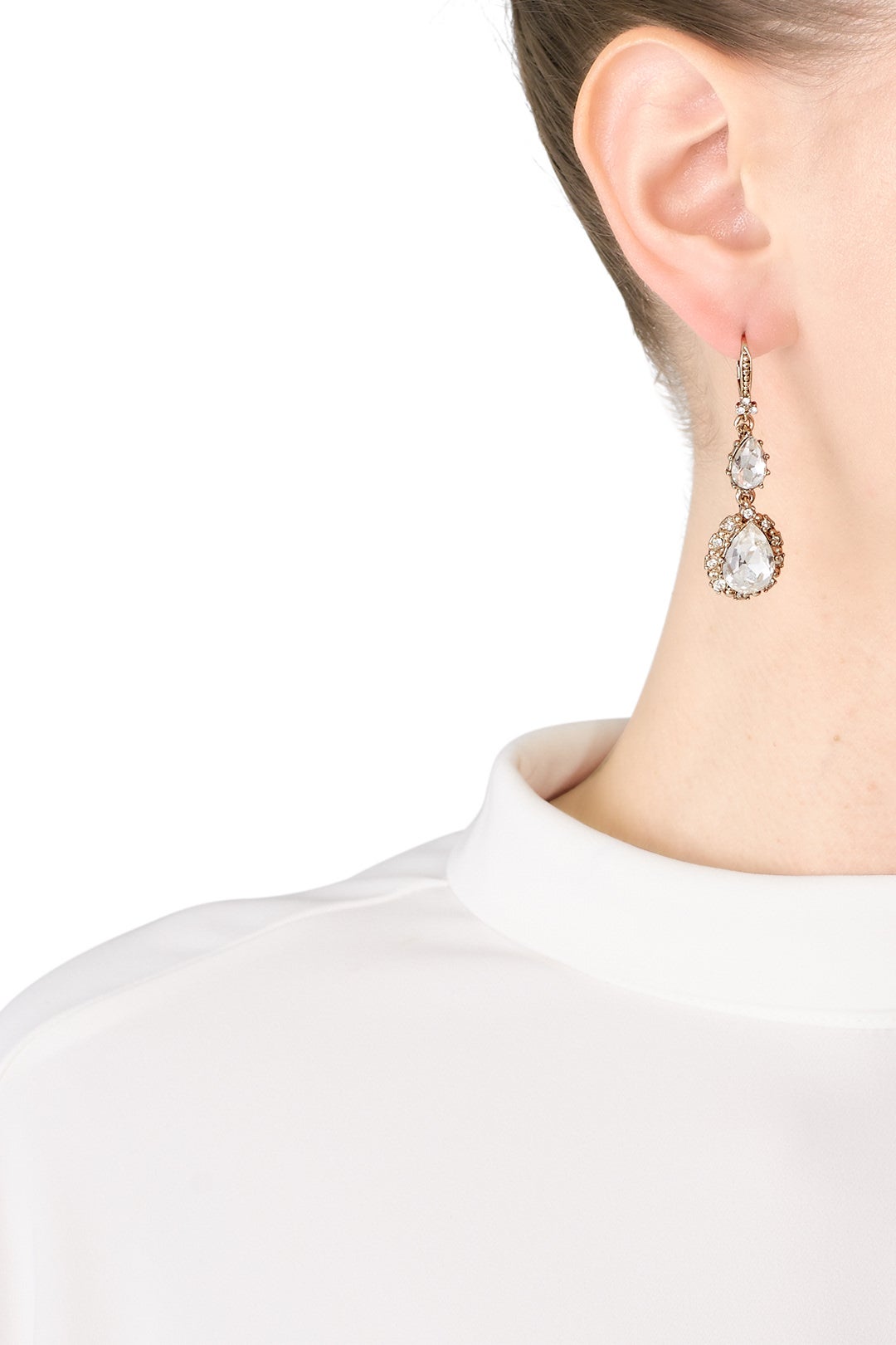 Crystal Real Deal Earrings by Marchesa Jewelry 0