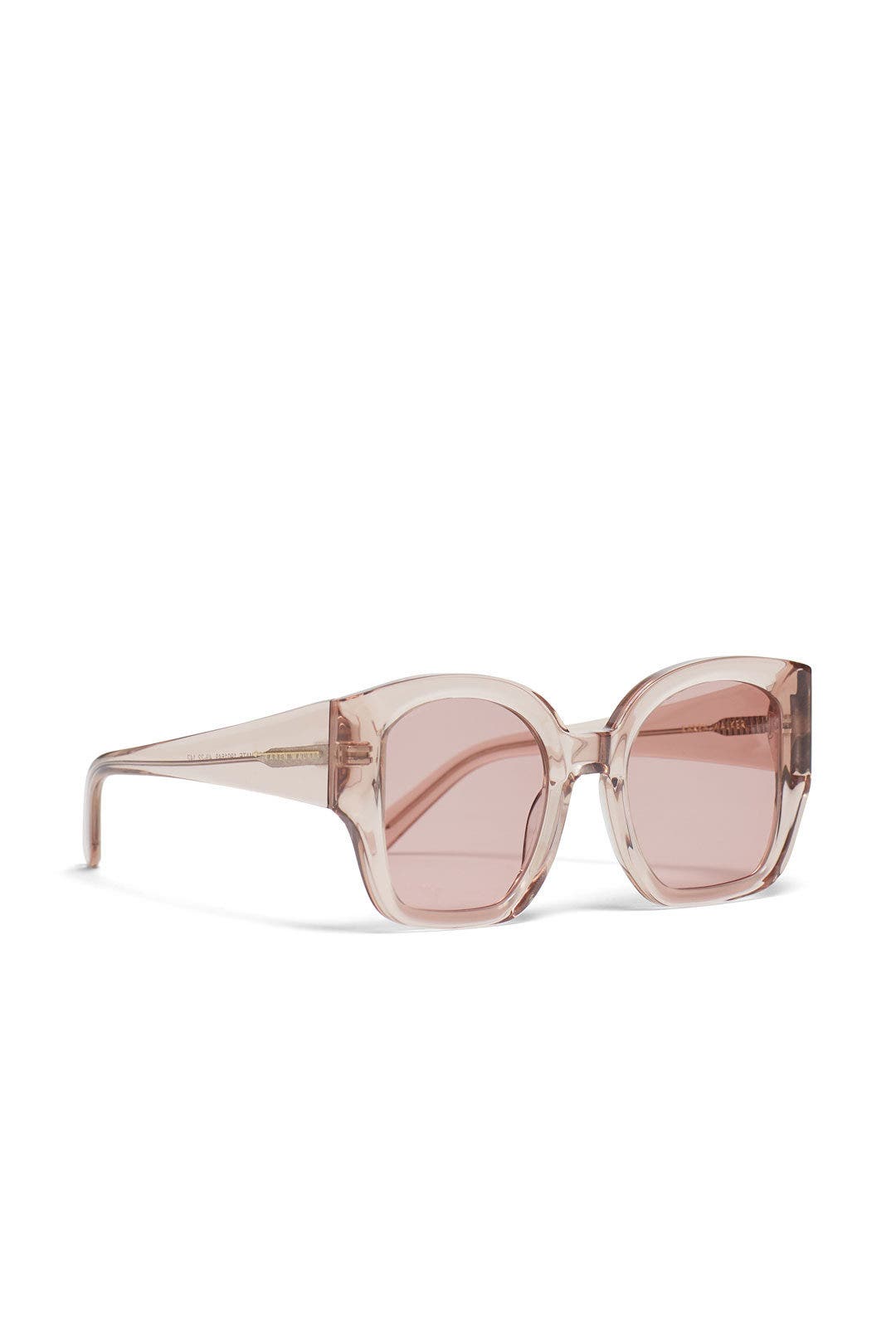 Crystal Madder Checkmate Sunglasses by Karen Walker 1