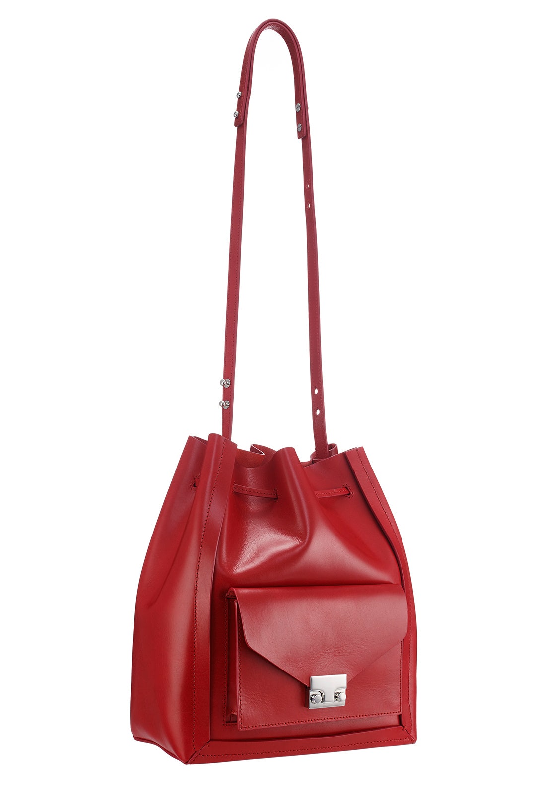 Vachetta Lock Drawstring Bag by Loeffler Randall 1