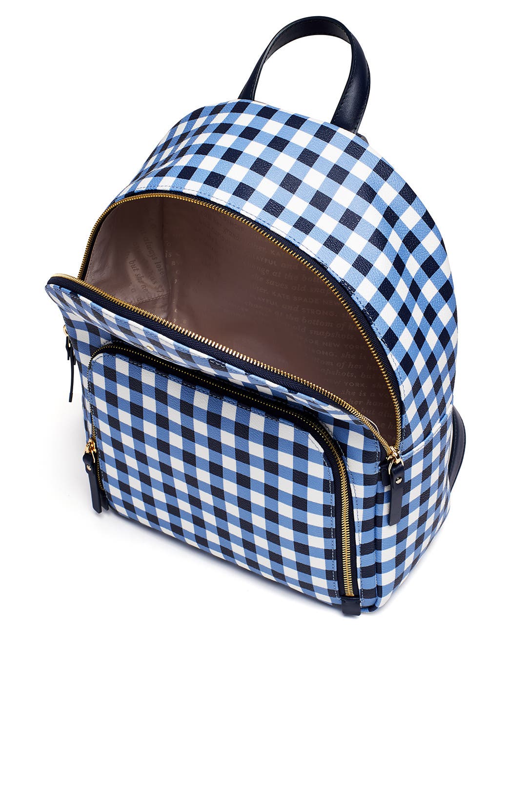 onedayapartmentjapan gingham knapsack