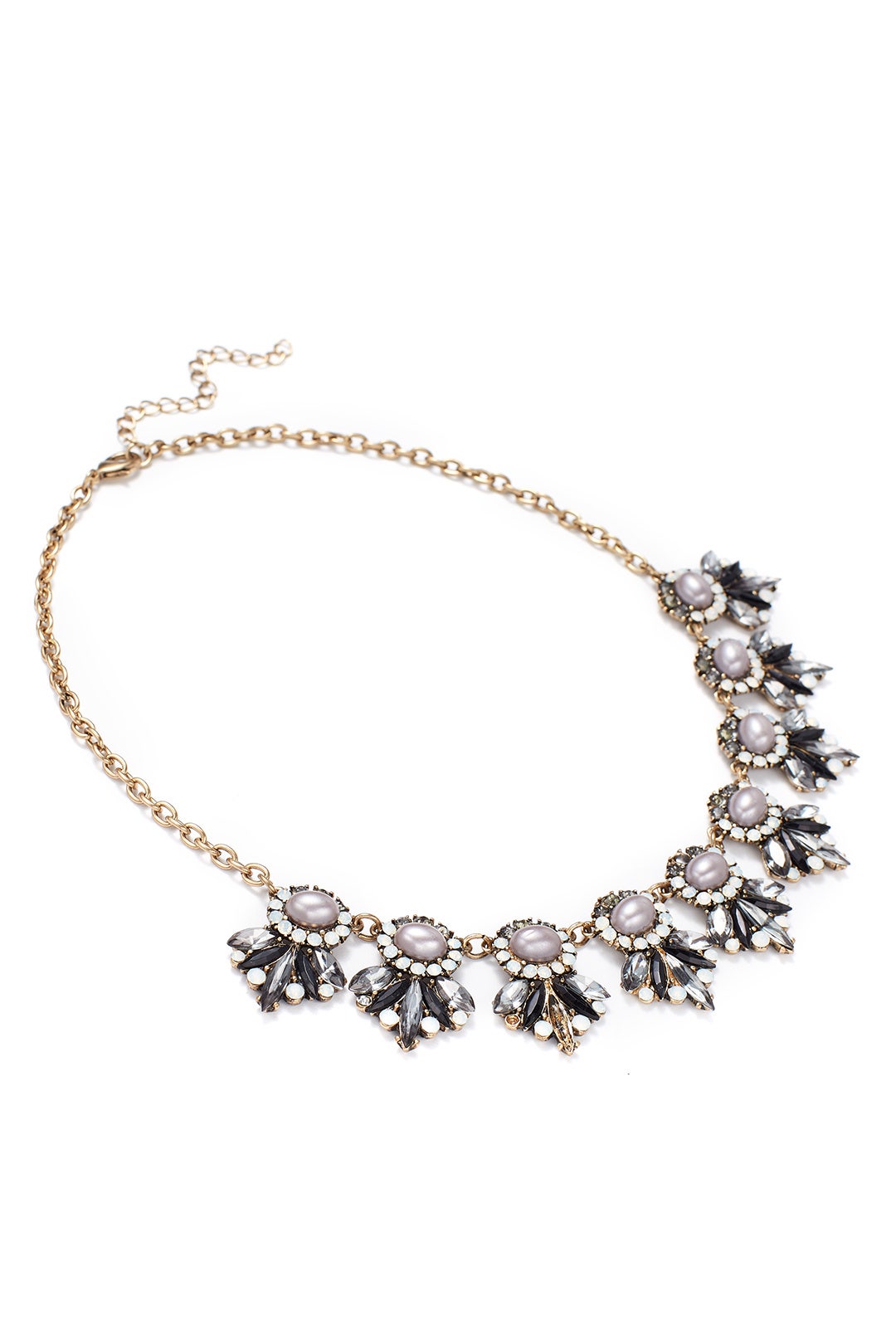 Midnight Pearl Necklace by Slate & Willow Accessories 1