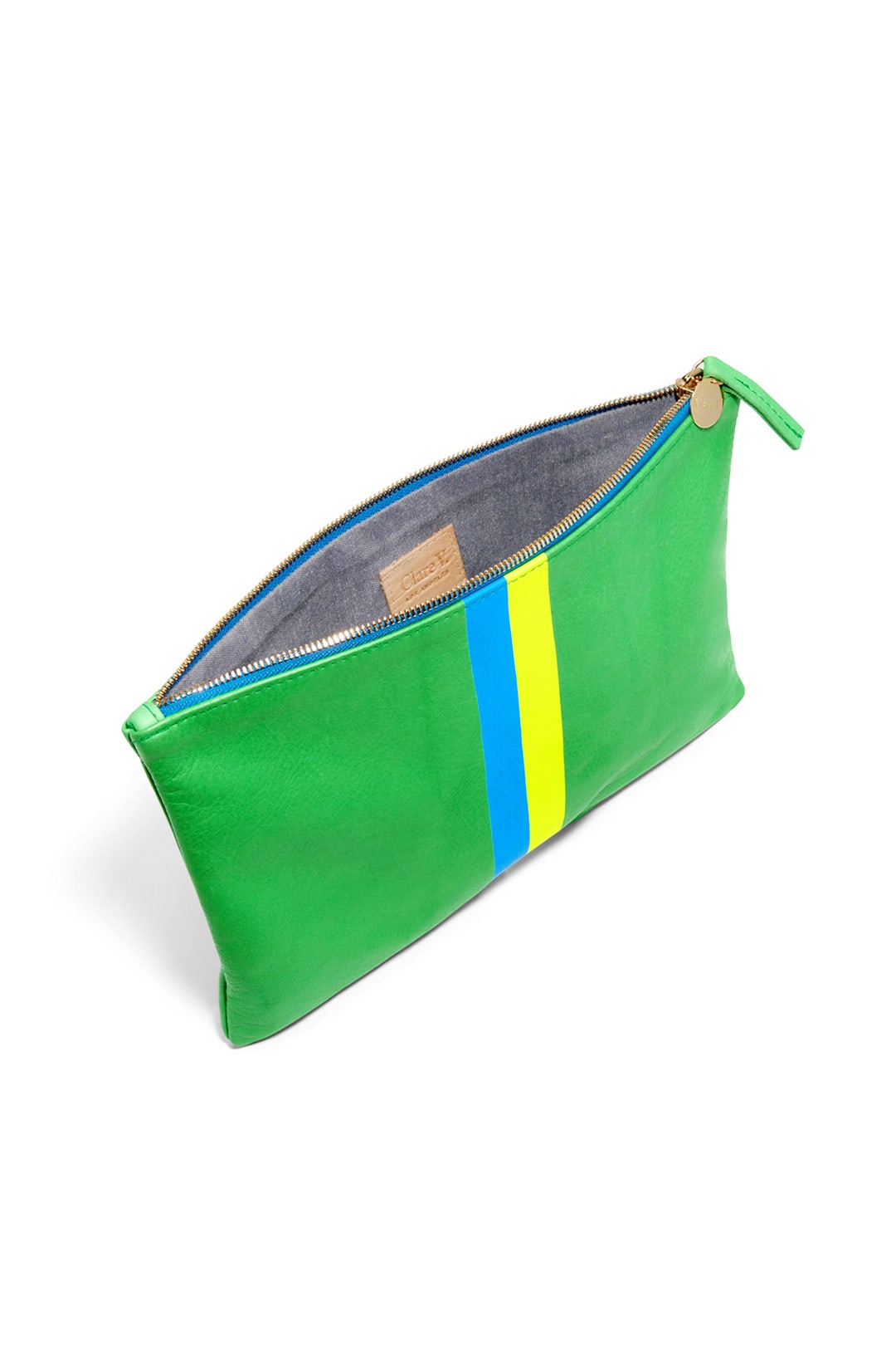 Sour Apple Clutch by Clare V. 1