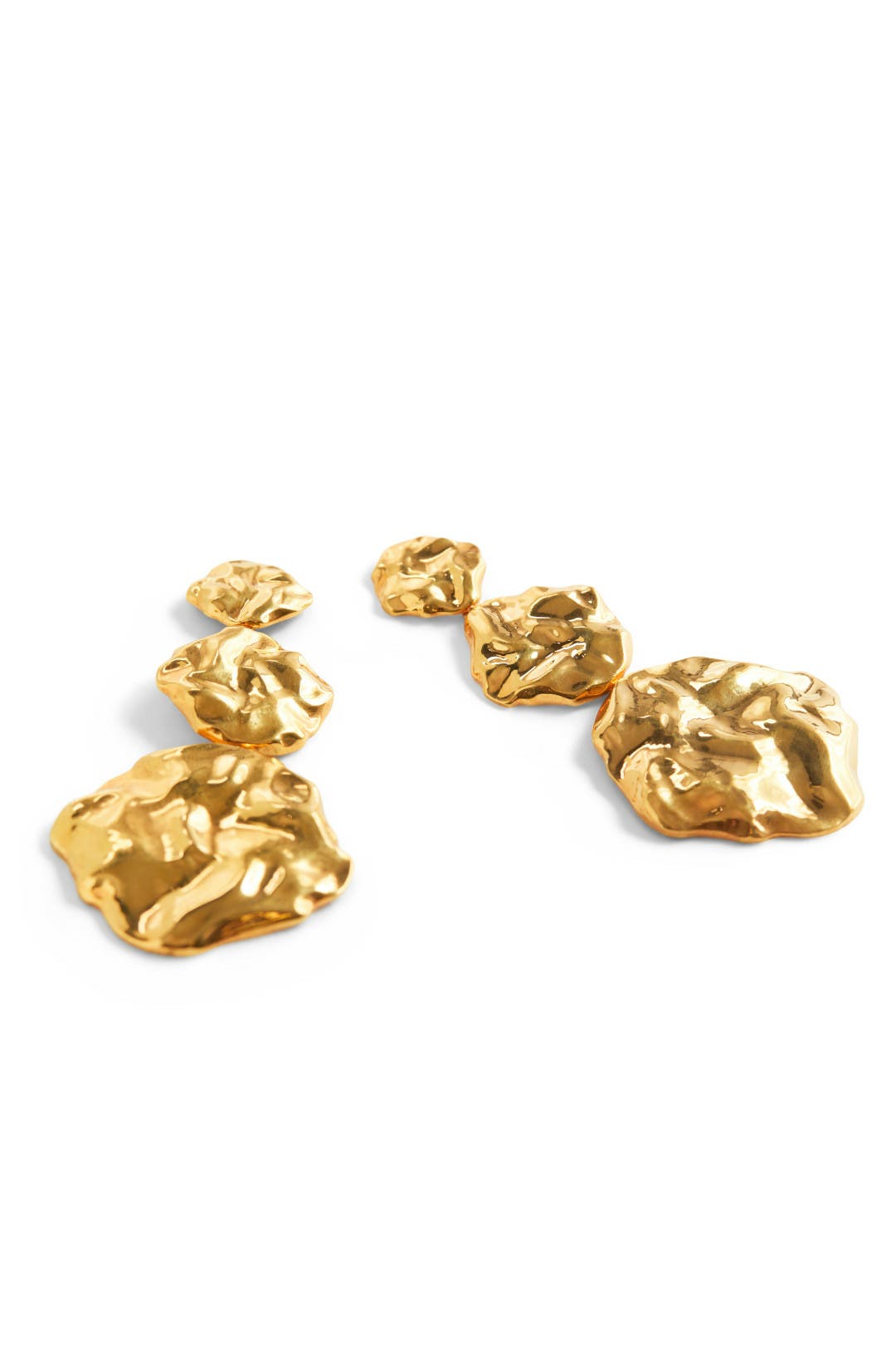 Gold Waves Earrings by Joanna Laura Constantine | Rent the