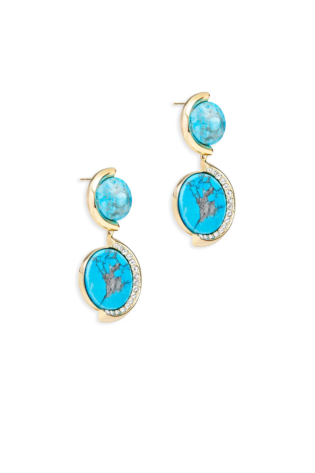 Lagoon Double Drop Earrings by Sarah Magid 1