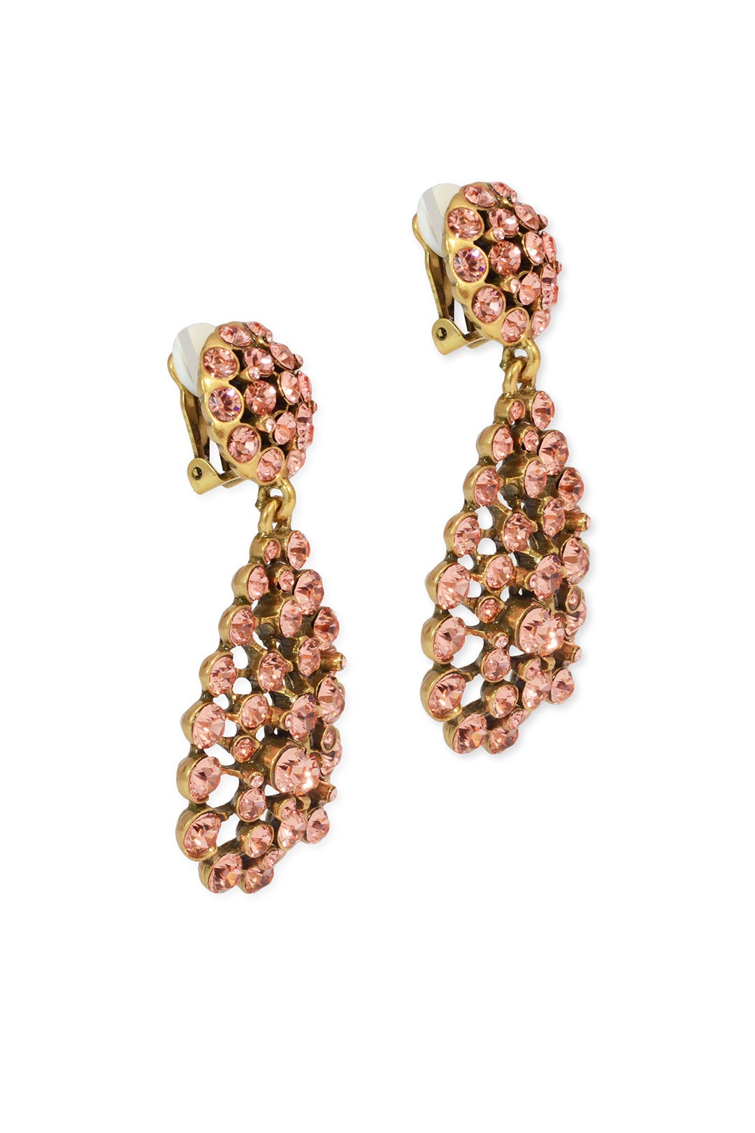 Sorbet Teardrop Earring by Oscar de la Renta 1