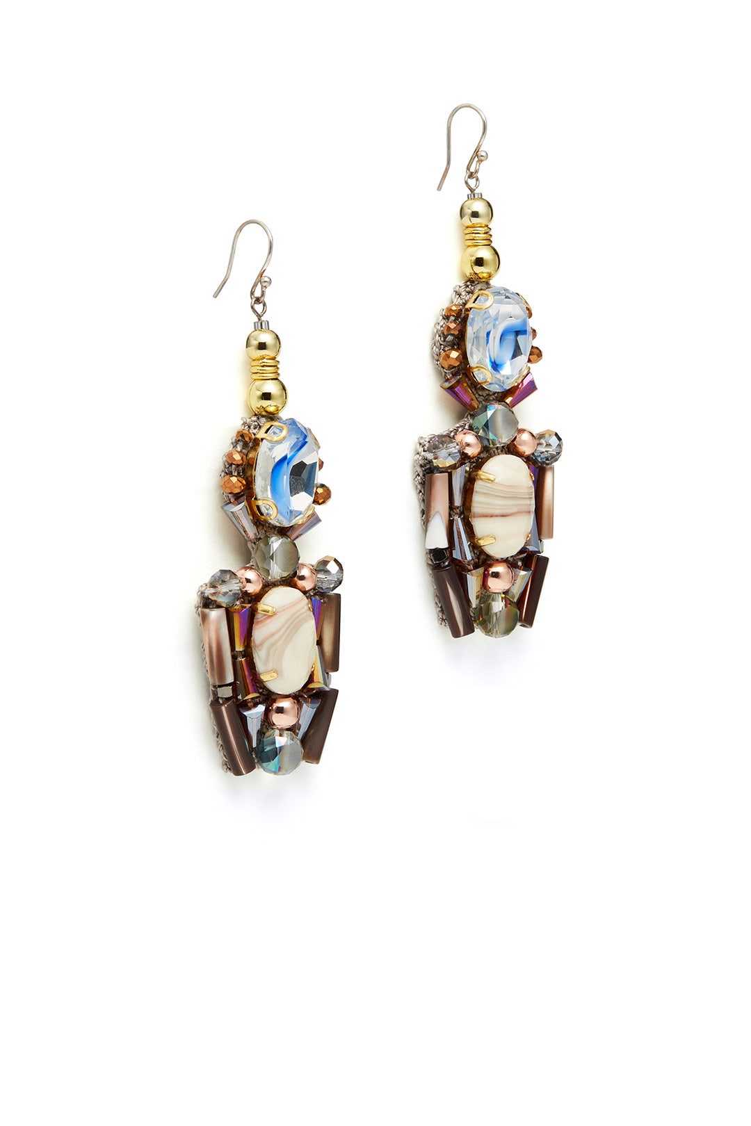 Ivy Stone Dangling Earrings by Nocturne 1