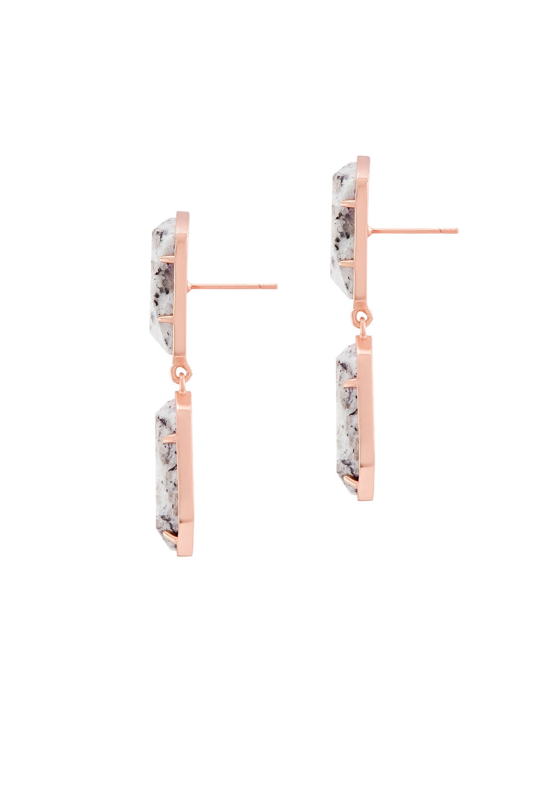 Rose Gold Traci Earrings by Kendra Scott 1
