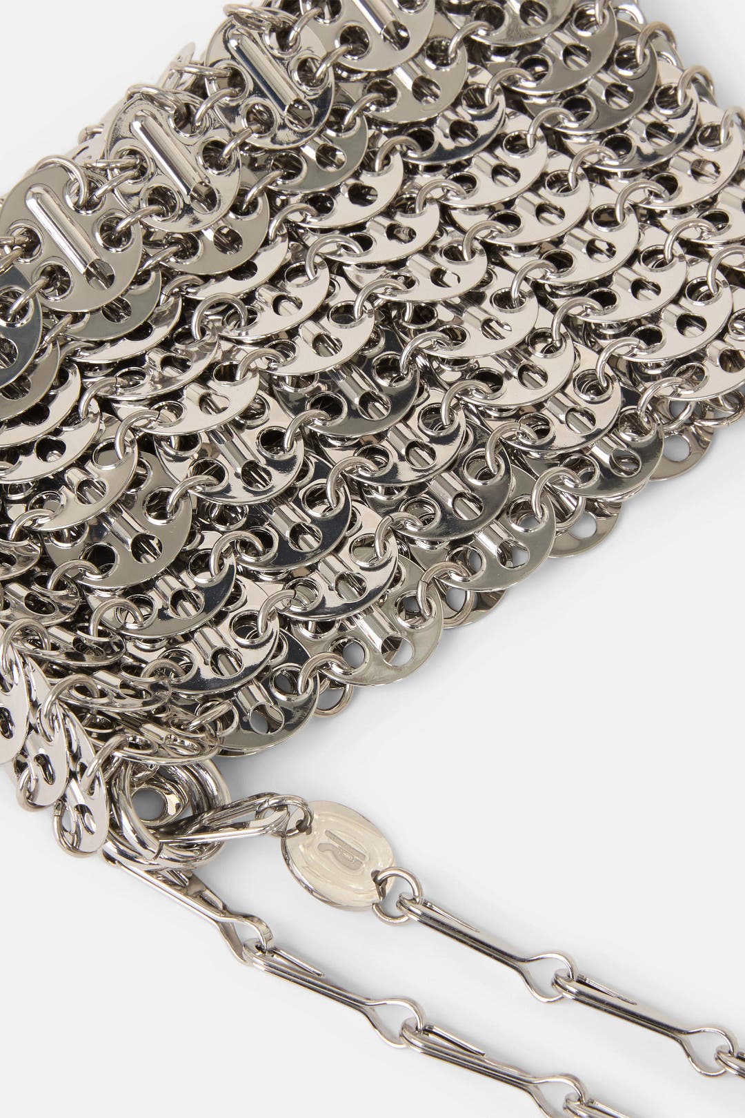 Silver Chain Purse by Rabanne Accessories | Rent the Runway