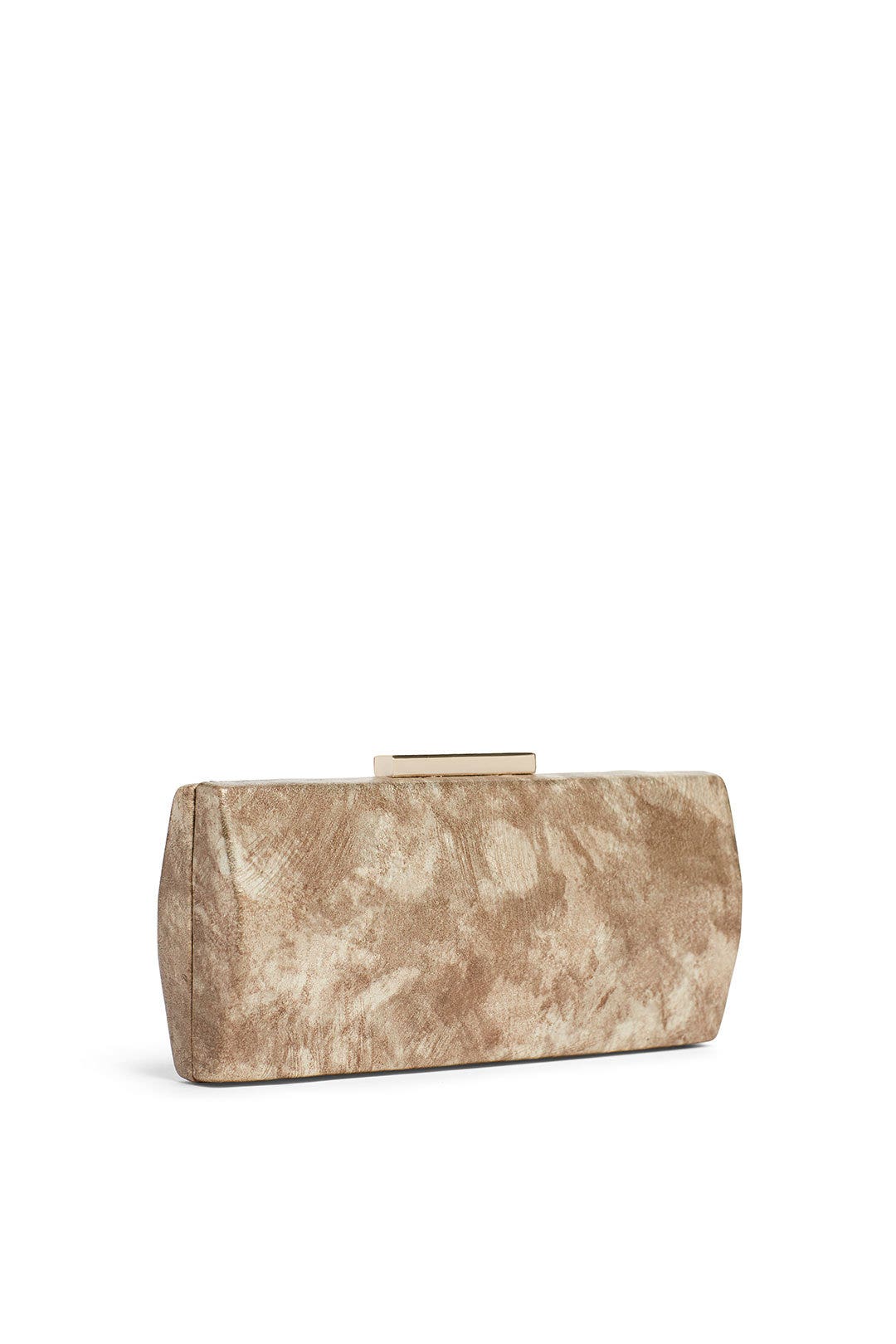 Marbleized Metallic Clutch by Sondra Roberts 1