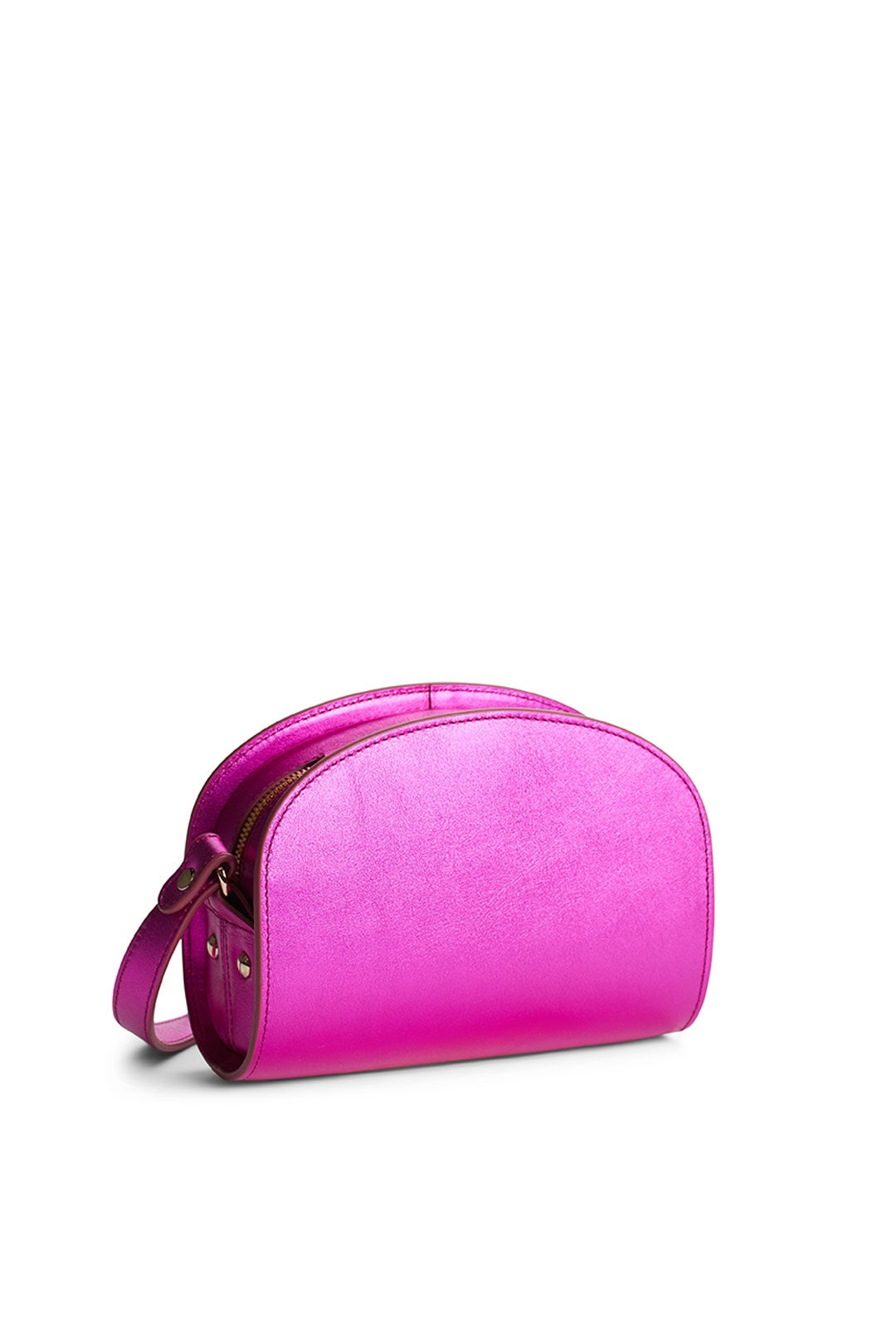 Fuschia Sac Demi-Lune Mini Bag by A.P.C. Accessories 1