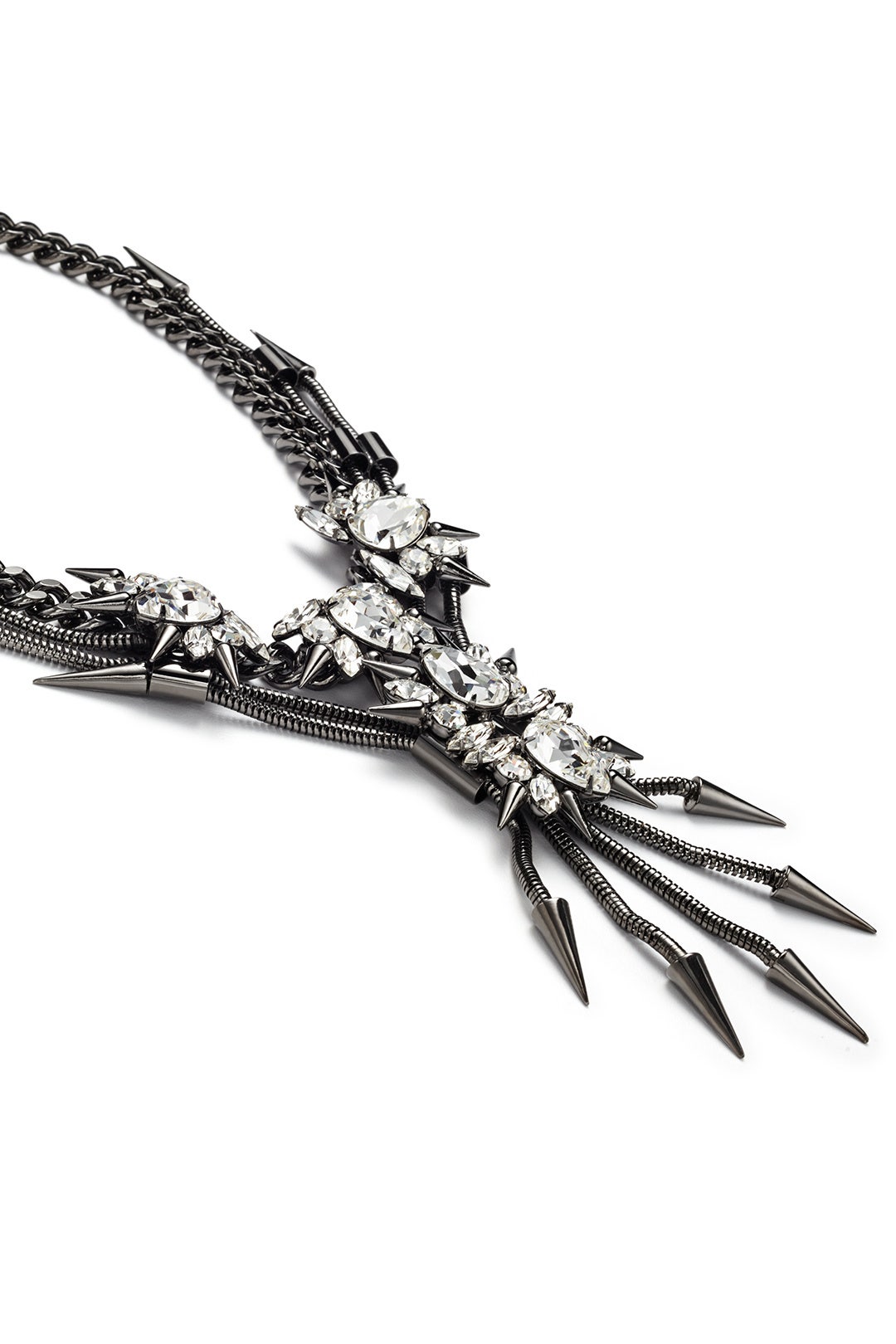 Metal Storm Necklace by Fallon Accessories 1