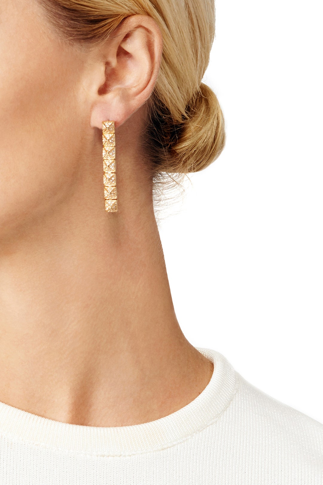 Rameses Drop Earrings by Eddie Borgo 1