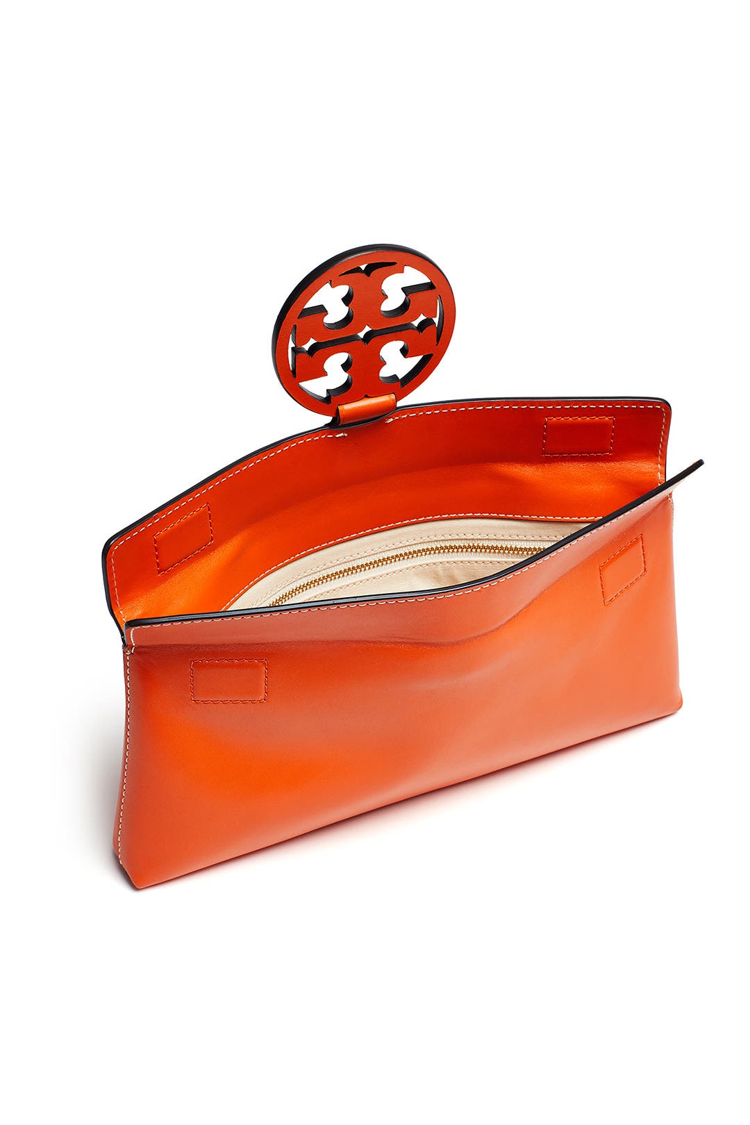 Tory Burch オレンジ クラッチバッグ Orange Miller Clutch by Tory Burch Accessories | Rent the Runway