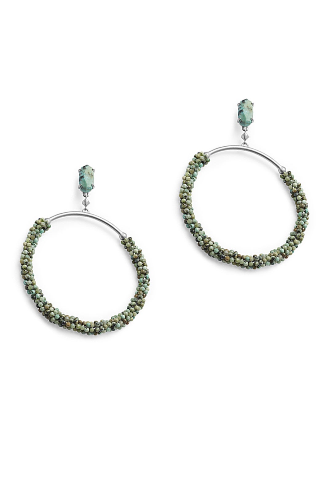 Russel Drop Hoop Earrings by Kendra Scott 1
