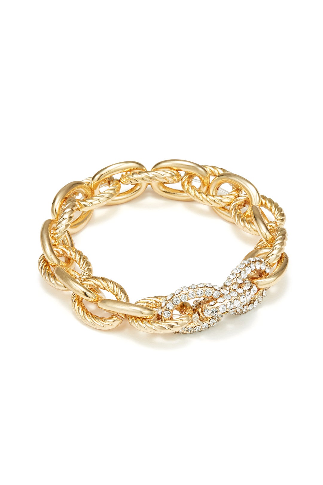 Pave Link Bracelet by Slate & Willow Accessories 1