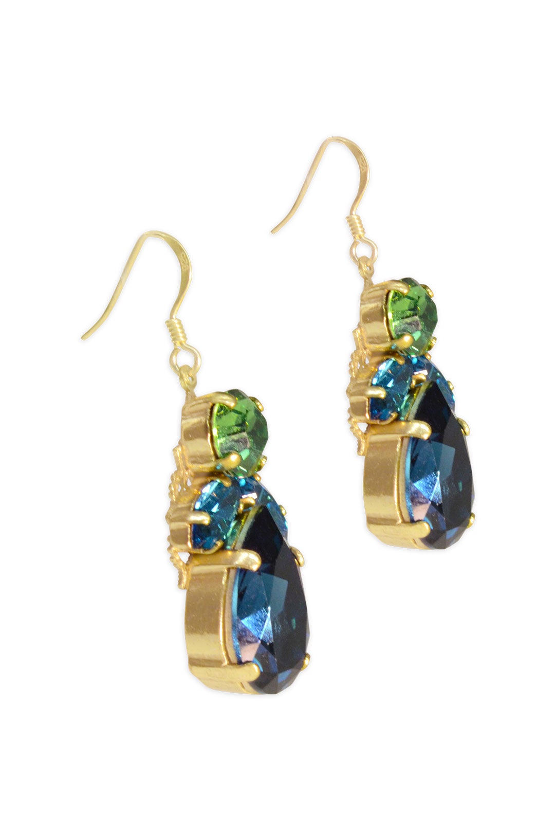 Budding Blue Cluster Earring by Anton Heunis 1