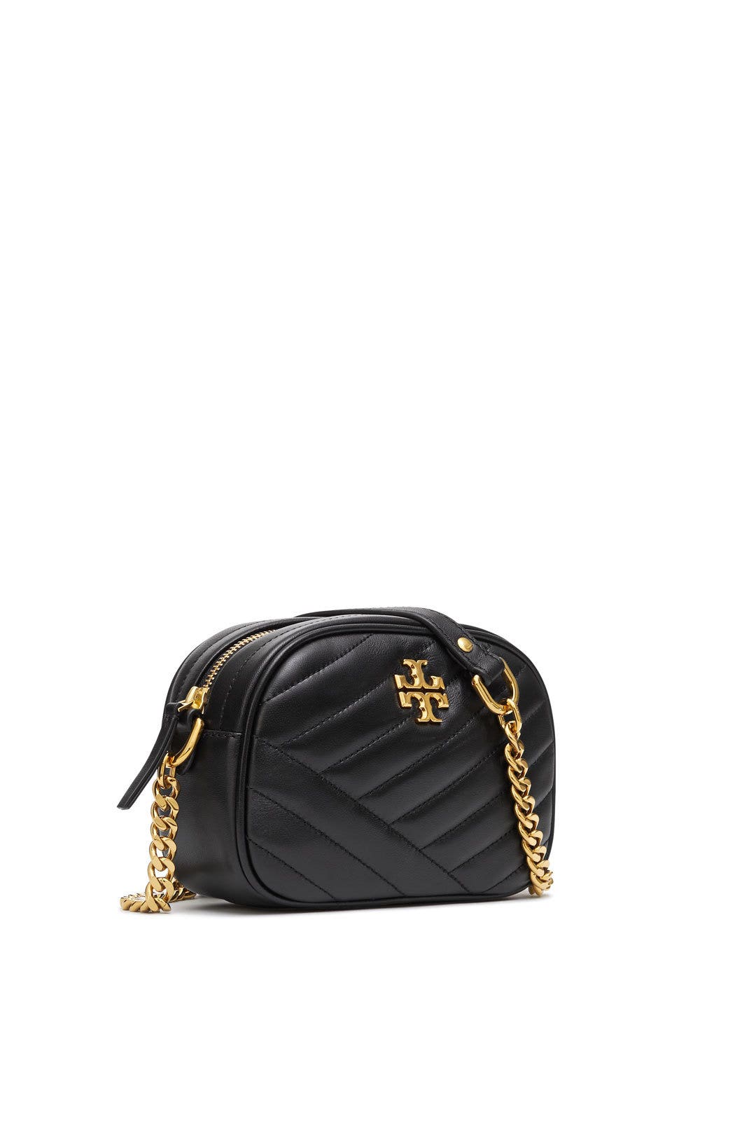 Black Kira Chevron Camera Bag by Tory Burch Accessories 1