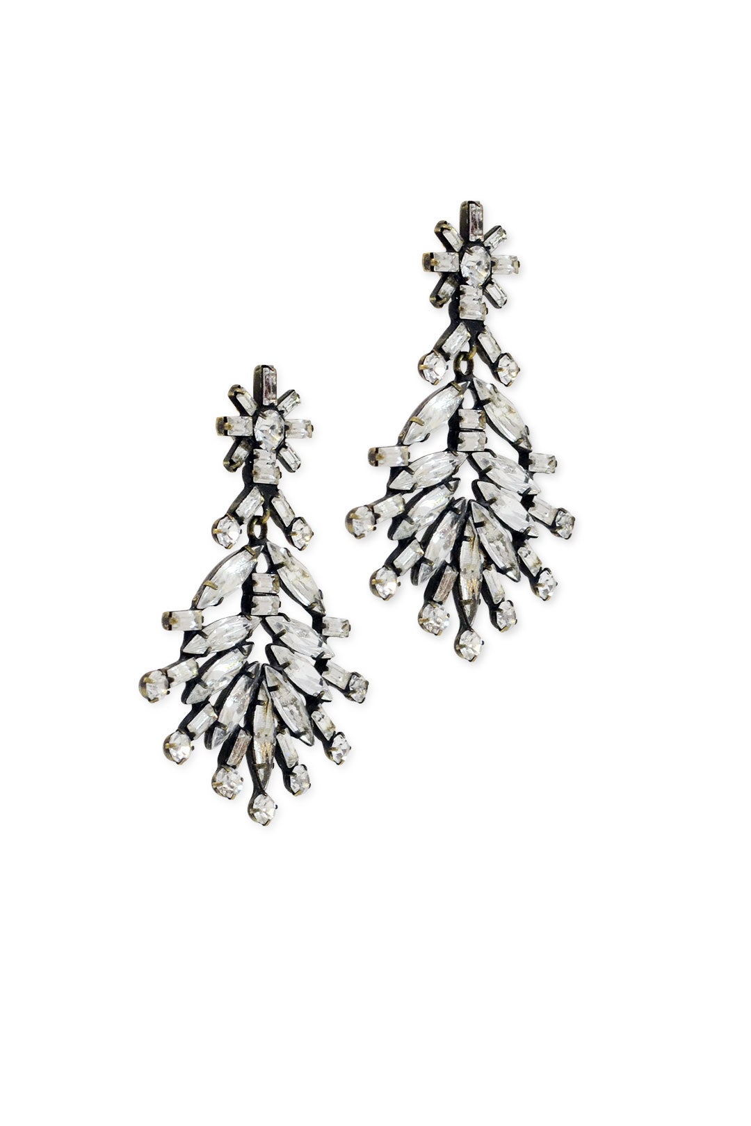 Laboush Crystal Earrings by Dannijo 1