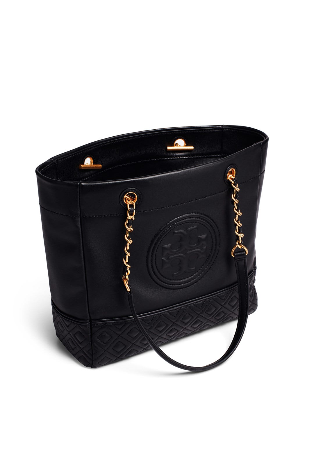 Black Fleming Tote by Tory Burch Accessories 1