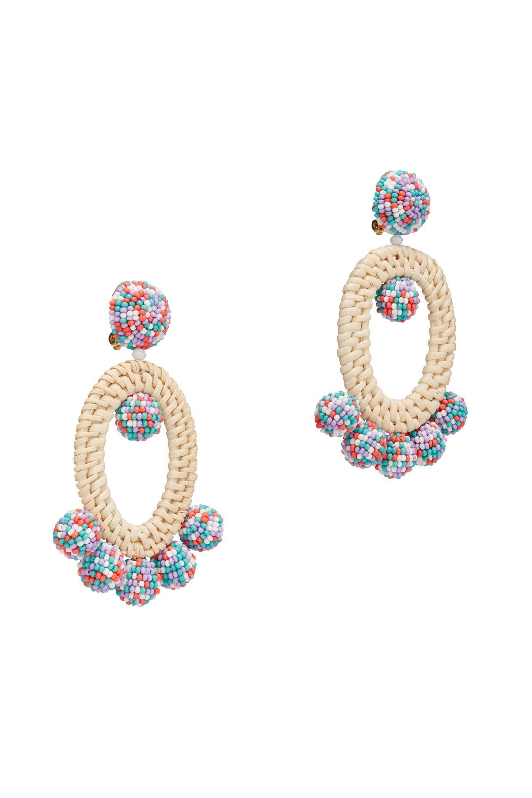 Spring Multi Panama Drop Earrings by Sachin & Babi Accessories 1