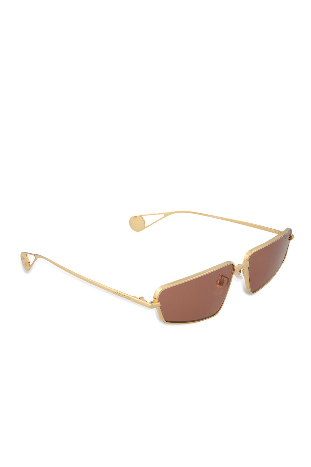 Brown Cat Eye Sunglasses by Gucci 1