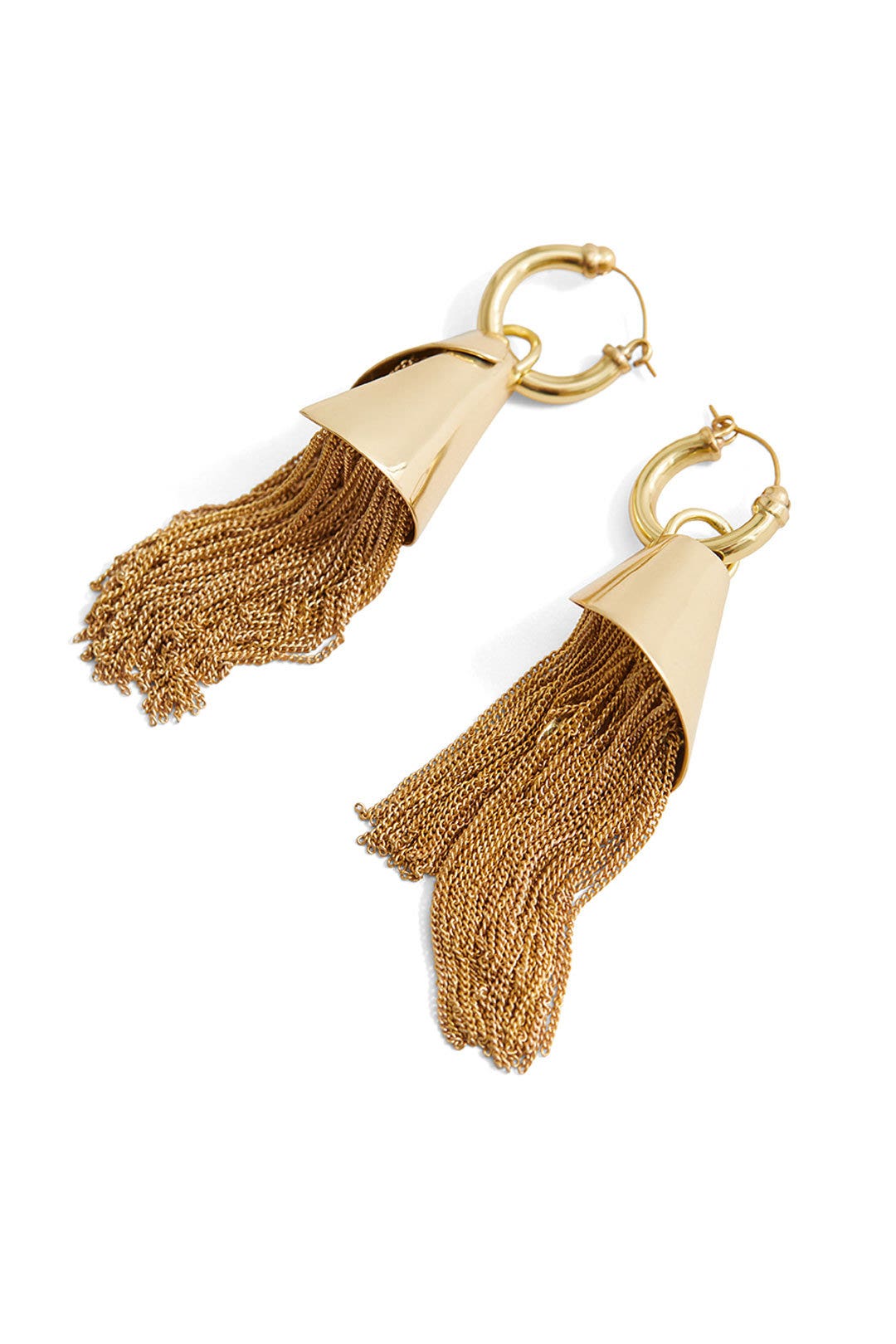 Amplifier Spiral Chain Earrings by ELLERY Accessories 1