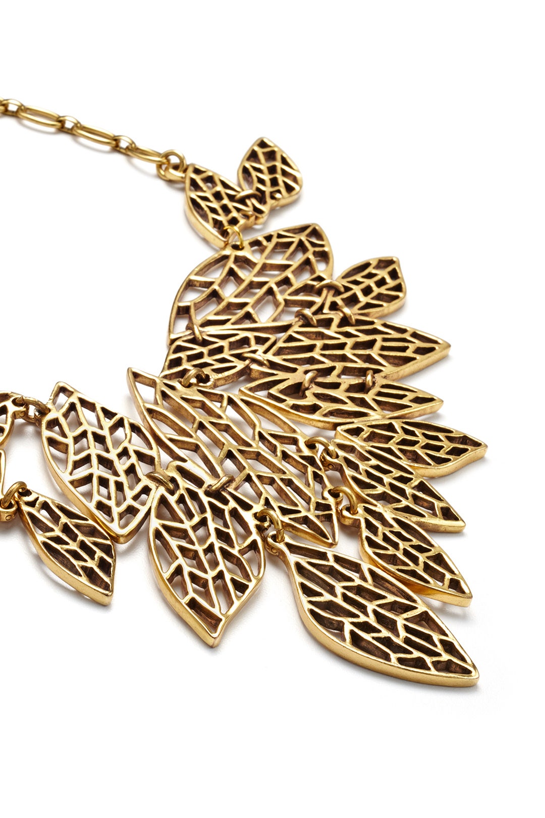 Leaves of Grass Necklace by Oscar de la Renta 1