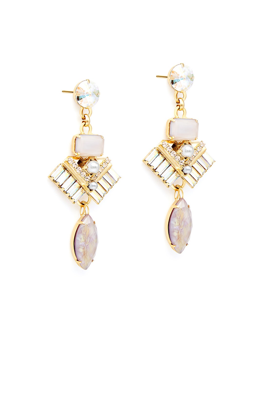 Blush Moxley Earrings by Elizabeth Cole 1