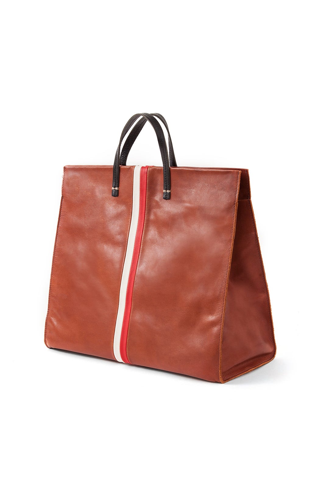 Cognac Simple Tote by Clare V. 1