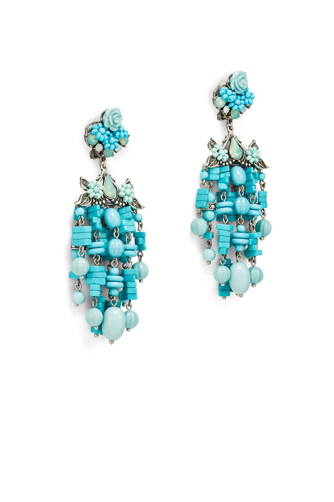 Turquoise Lionel Earrings by Dannijo 1