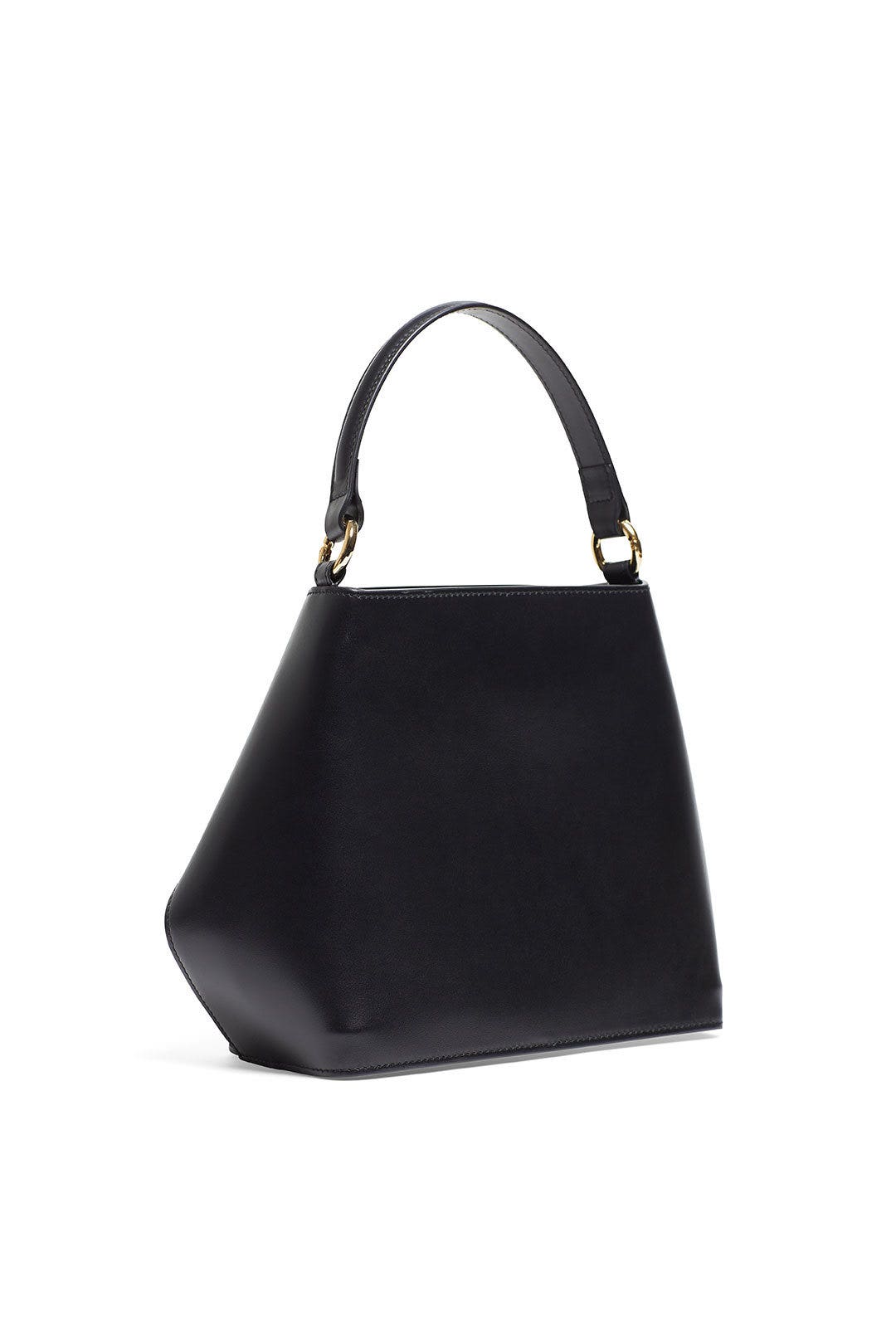 Black Caroline Satchel Bag by GIAQUINTO 1