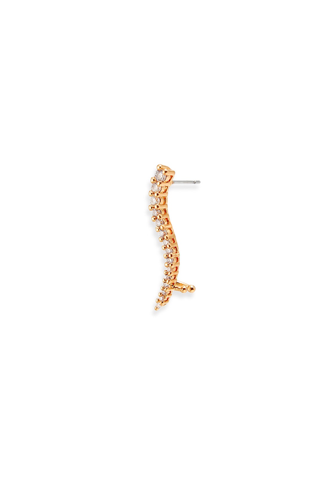 Crystal Wave Ear Cuff by Jules Smith 1