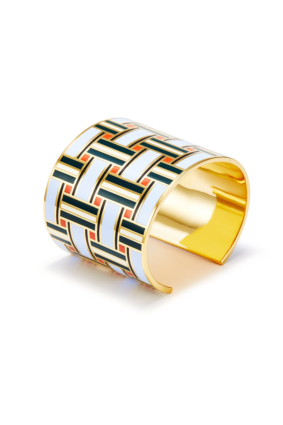 Geo Enamel Cuff by Tory Burch Accessories 1