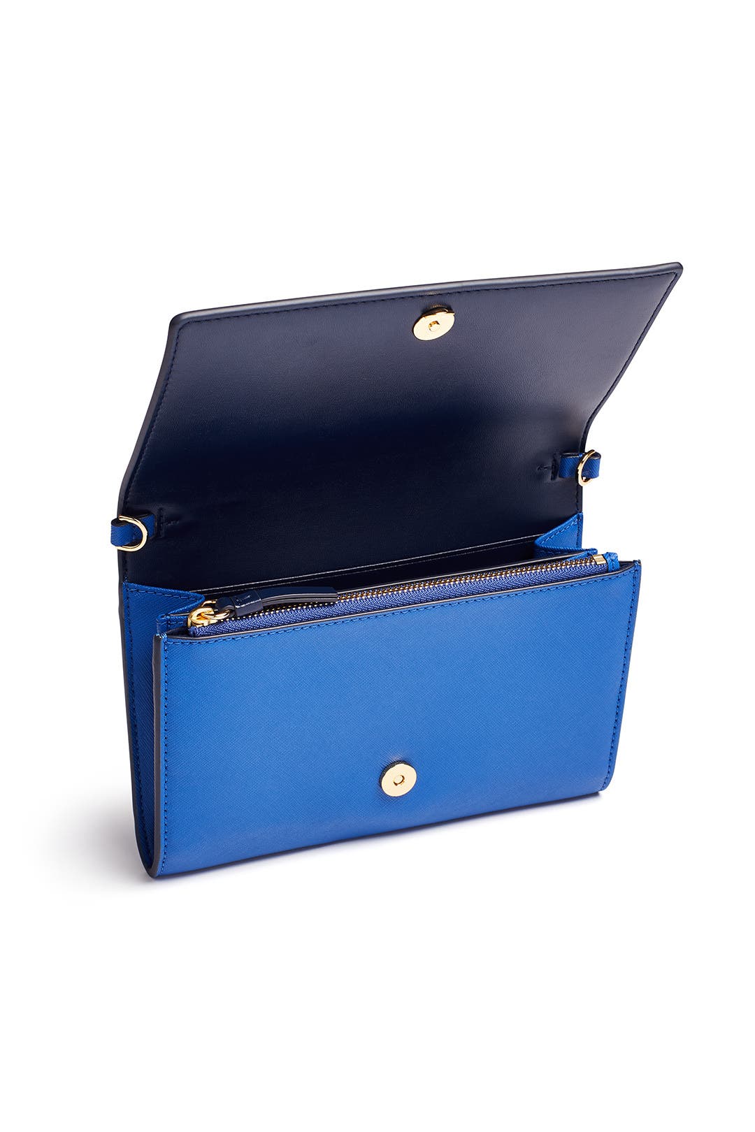 Blue Robinson Chain Wallet by Tory Burch Accessories | Rent