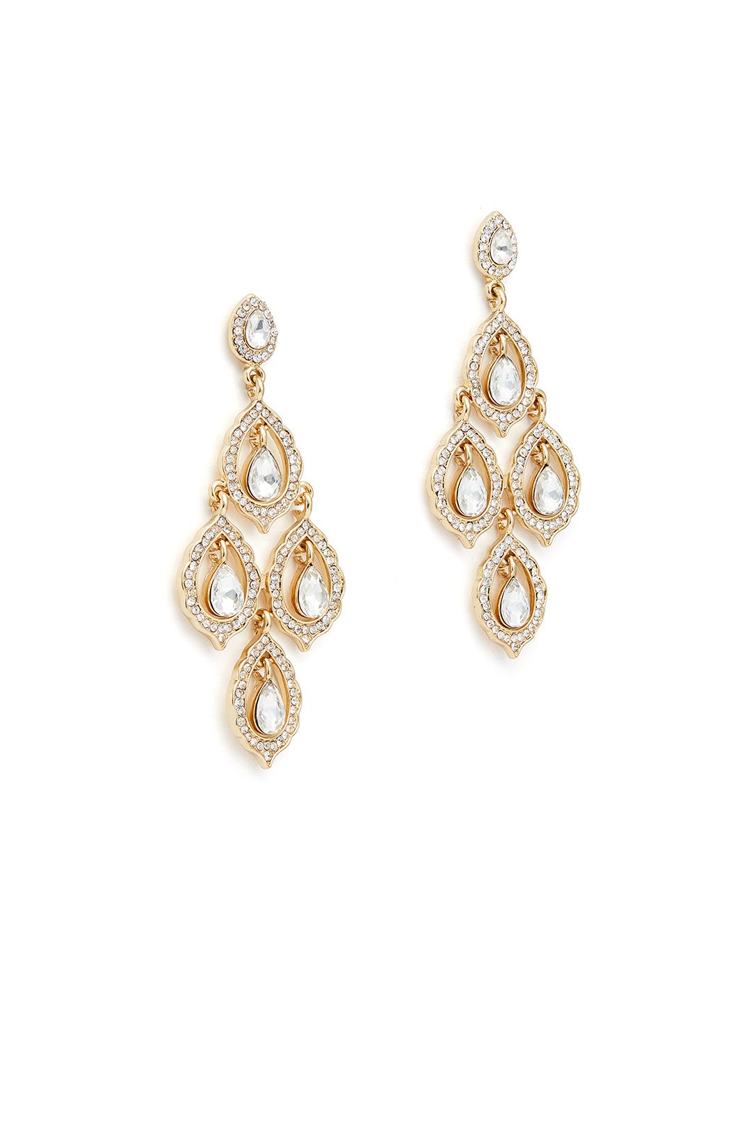 Teardrop Chandelier Earrings by Loren Olivia 1