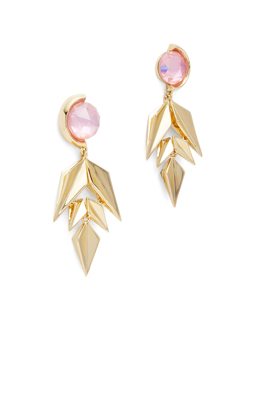 Modern Petal Chandelier Earrings by Sarah Magid 1